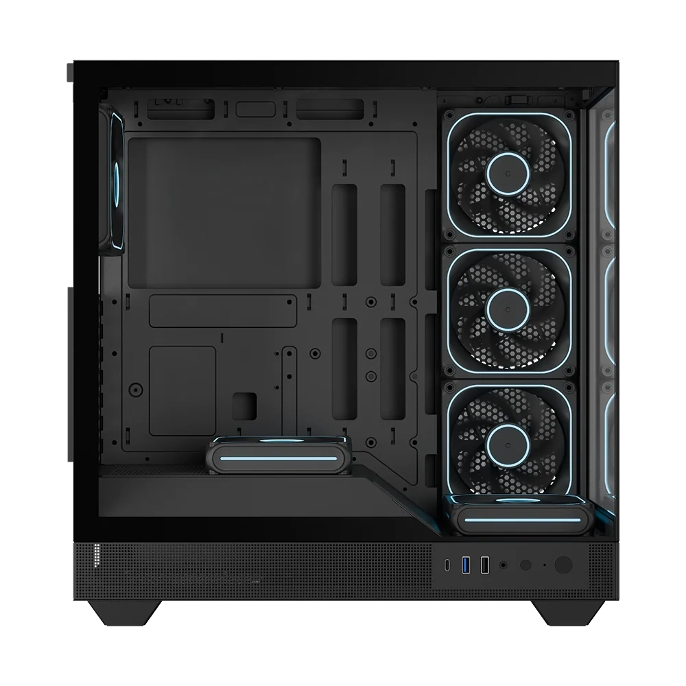 Ant Esports Gaming Cabinet Crystal Neo ARGB (E-ATX, ATX, M-ATX, M-ITX) view 2
